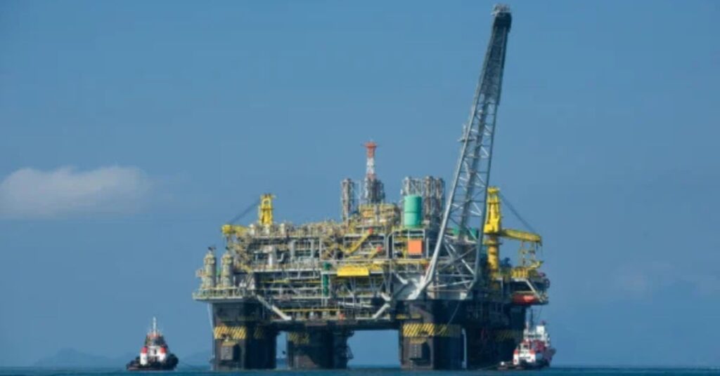 Plataforma offshore impulsiona exportação de petróleo do Brasil