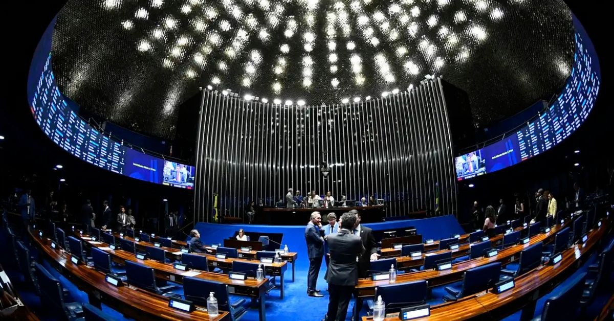 Frente Parlamentar pela Paz Mundial no plenário do Senado Federal