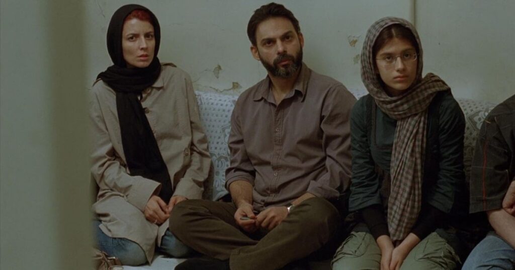 Cena do filme A Separação, um dos principais filmes sobre o Irã premiados internacionalmente