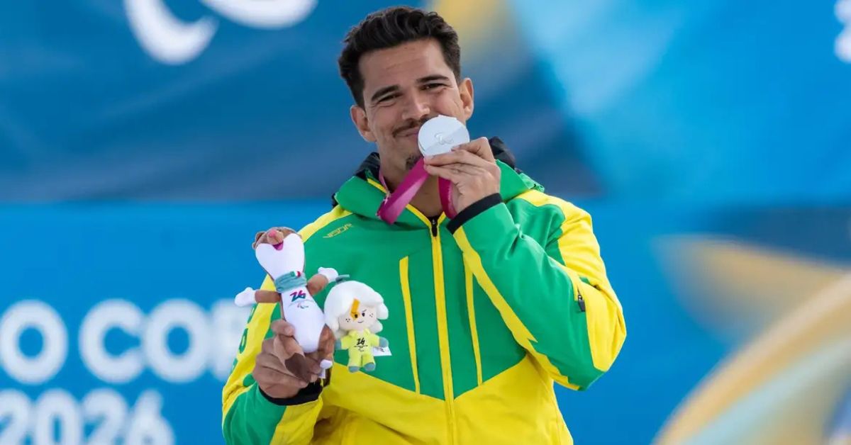 Cristian Ribera conquista medalha de prata para o Brasil na Paralimpíada de Inverno