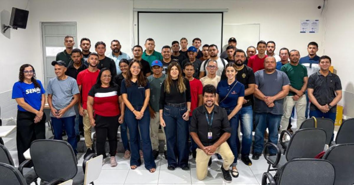 Projeto Construção + reúne trabalhadores da construção civil em turma de capacitação no SENAI Ceará