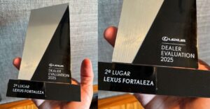 Concessionária Lexus em Fortaleza eleva padrão e conquista top 2 no país