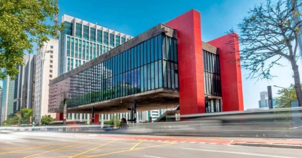 Museu de Arte de São Paulo (MASP), um dos museus brasileiros mais visitados do mundo