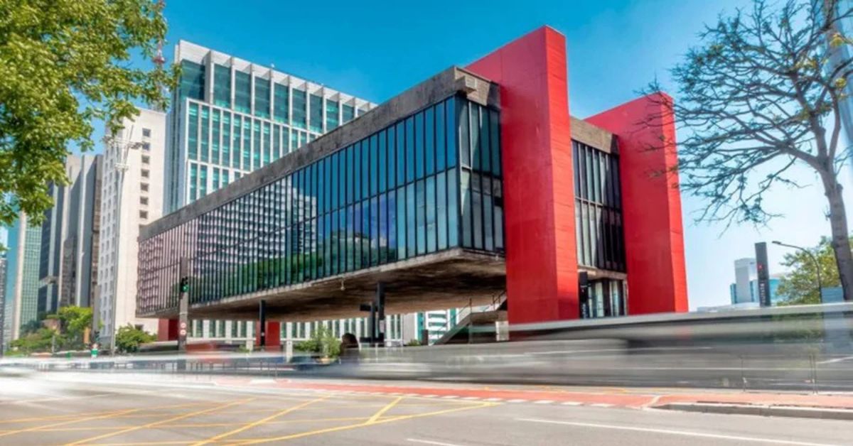 Museu de Arte de São Paulo (MASP), um dos museus brasileiros mais visitados do mundo