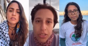 Ativistas brasileiros de flotilha em Gaza retornam ao país após missão humanitária