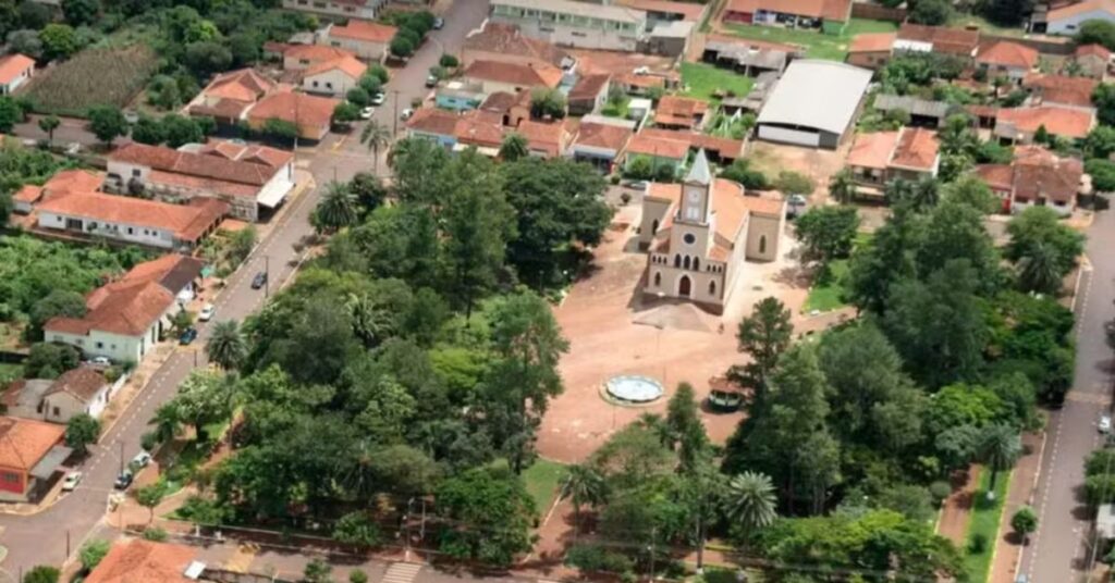 Vista aérea de Gavião Peixoto, cidade com a melhor qualidade de vida do Brasil segundo o IPS Brasil 2026