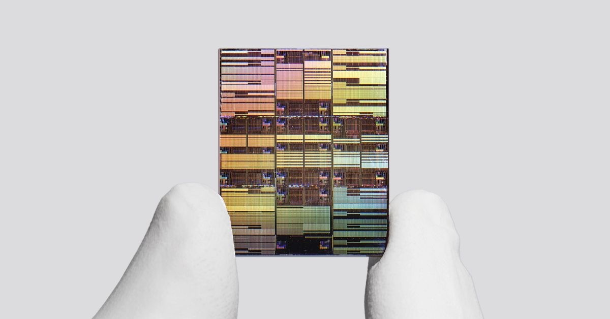 Chip abaixo 1 nanômetro da IBM com arquitetura de 0,7 nm e até 100 bilhões de transistores.