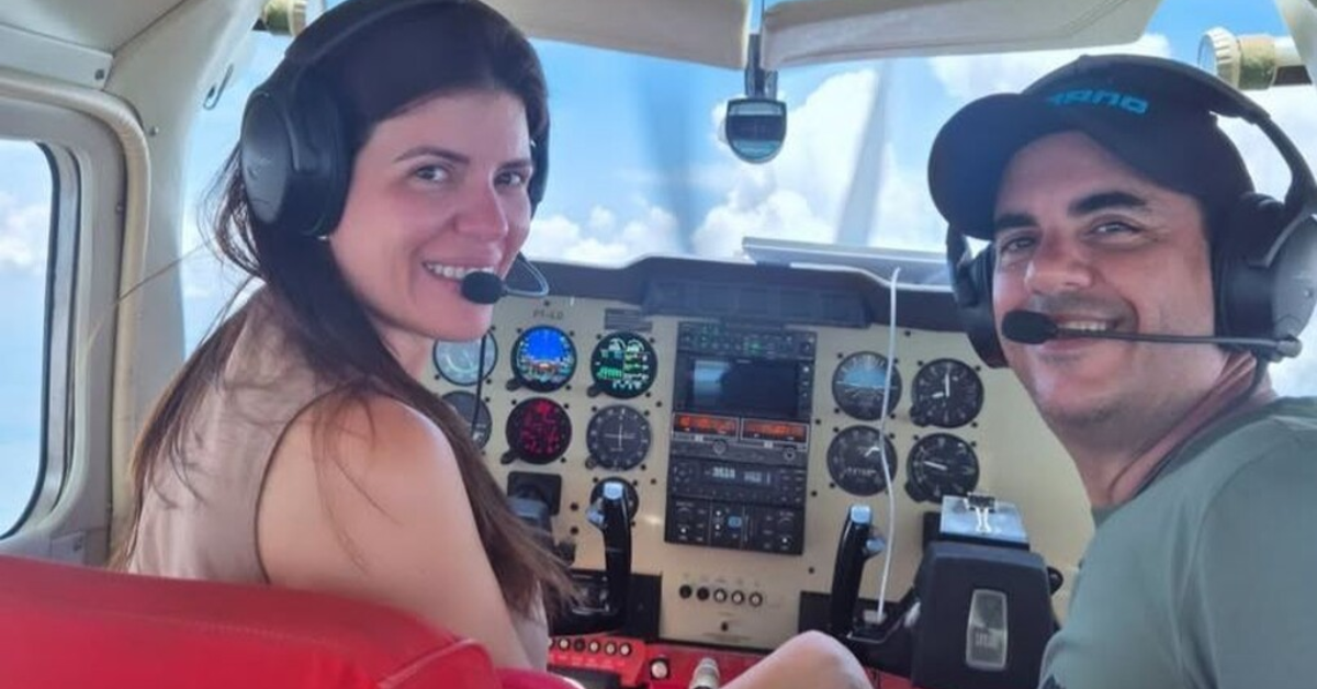 A dentista Caroline Lima embarca no avião herdado do pai para levar atendimento odontológico gratuito a comunidades isoladas da Amazônia.