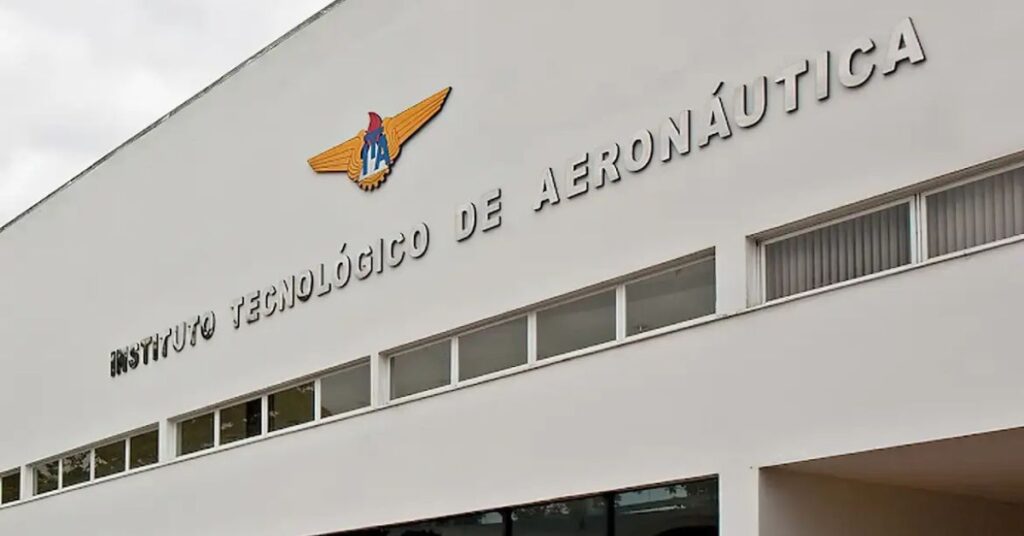 Fachada do Instituto Tecnológico de Aeronáutica (ITA), que abriu inscrições para o vestibular ITA 2027 com recorde de 200 vagas