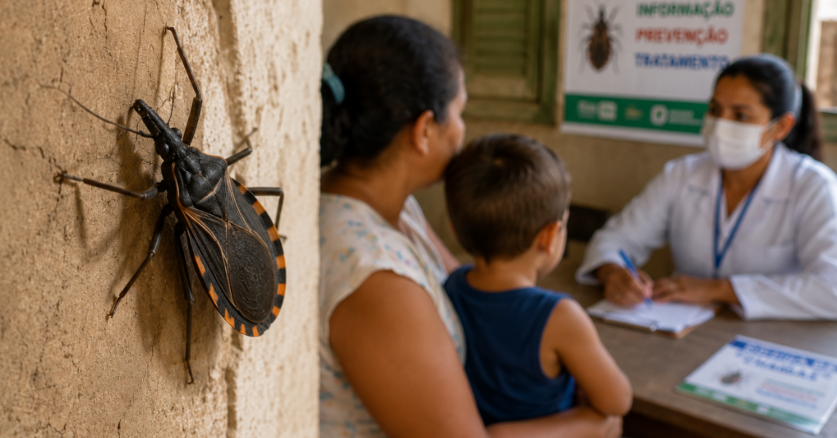 A Anvisa aprovou um novo medicamento para o tratamento da doença de Chagas em crianças, adolescentes e recém-nascidos, ampliando as opções terapêuticas no Brasil.