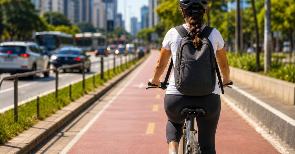 Moradores da capital paulista poderão receber recompensas ao trocar parte dos deslocamentos de carro por viagens de bicicleta durante um projeto piloto desenvolvido pela USP.