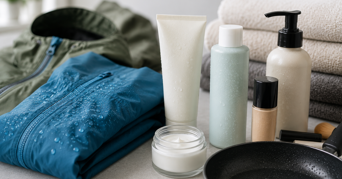 A proposta da Suécia busca reduzir o uso dos chamados químicos eternos em roupas, cosméticos e outros produtos de consumo.