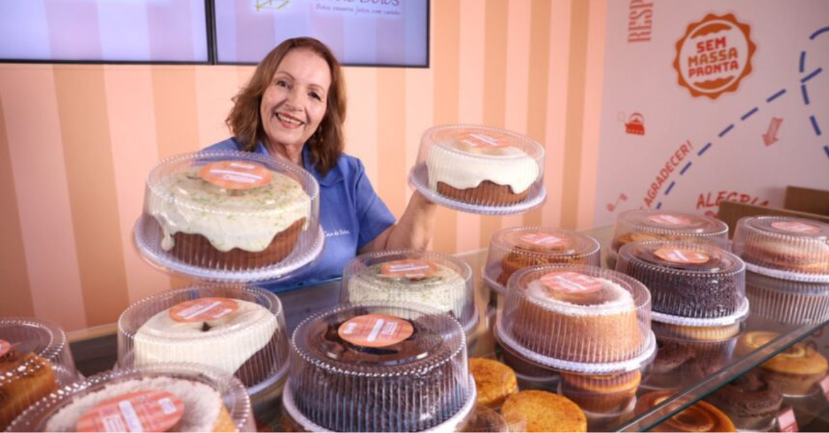 Vó Sônia transformou receitas de família em uma rede com mais de 600 lojas espalhadas pelo Brasil.