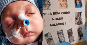 Bebê Noah recebe alta e chega em casa após ser dado como morto e salvo por agente de funerária