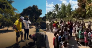 Júnior Vianna leva história de superação a famílias de Moçambique
