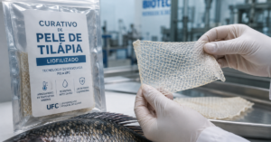 Pele de tilápia vira curativo que pode ficar fora da geladeira e ganhará fábrica no Ceará