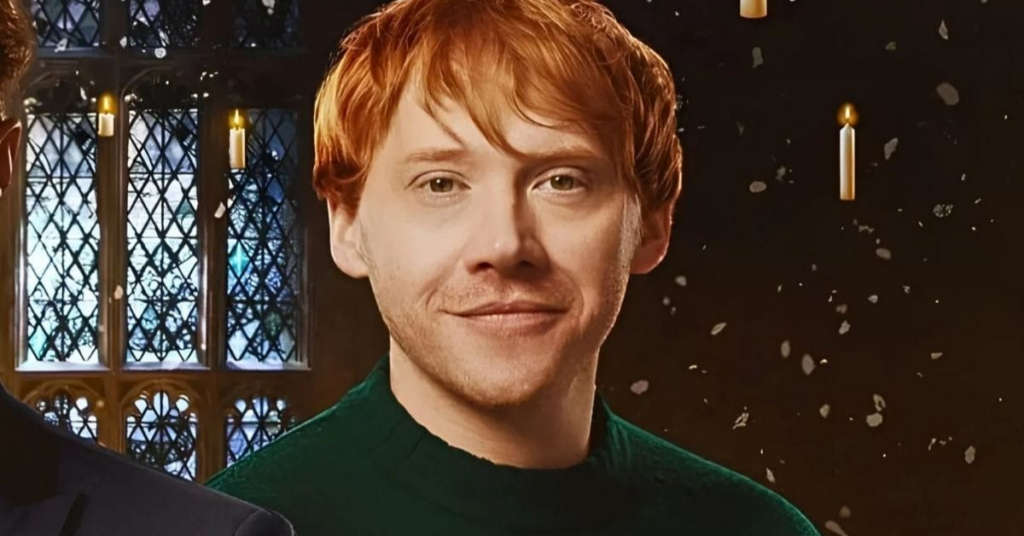 Rupert Grint, ator que interpretou Rony Weasley na saga Harry Potter.