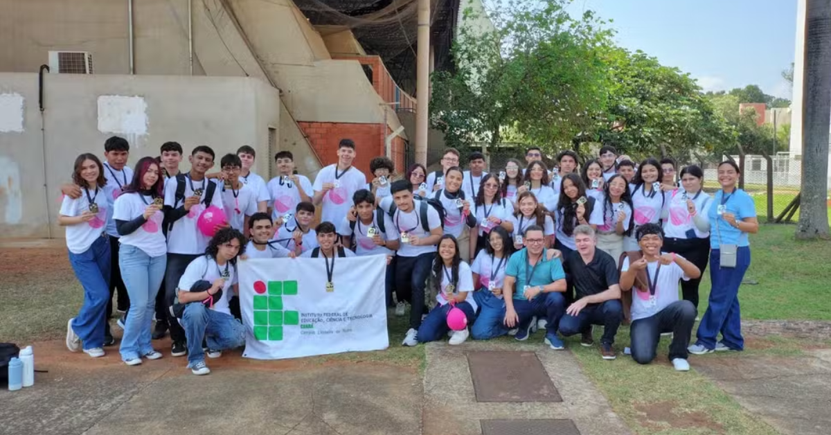 Estudantes do IFCE participantes da Olimpíada Nacional em História do Brasil 2026.