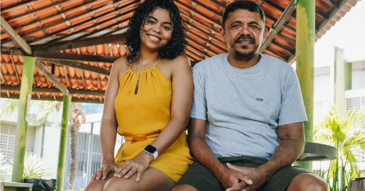 Eduarda passou por exames e avaliações antes de ser considerada apta para doar um dos rins ao pai.