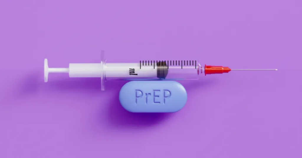 Frasco de cabotegravir, medicamento usado como PrEP contra HIV injetável.